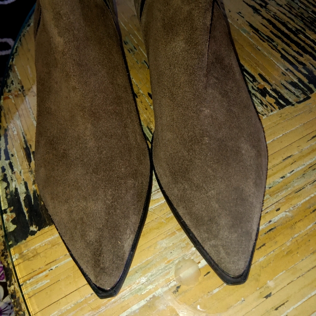 Marc Fischer Brown Suede Ankle Boots